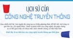 Lịch Sử của Công Nghê Truyền Thông