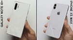 Rõ ràng cong là thế nhưng màn hình Galaxy Note 10+ lại bền hơn iPhone XS Max trong bài kiểm tra thả rơi