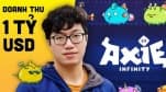 Axie Infinity tạo ra 488 triệu USD doanh thu trong vòng 90 ngày, giá đồng AXS tăng vọt giúp nhóm sáng lập Sky Mavis của Nguyễn Thành Trung sở hữu gần 1 tỷ USD