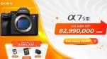 Sony Alpha 7S III - nâng tầm hình ảnh cho người tiên phong chinh phục mọi thách thức